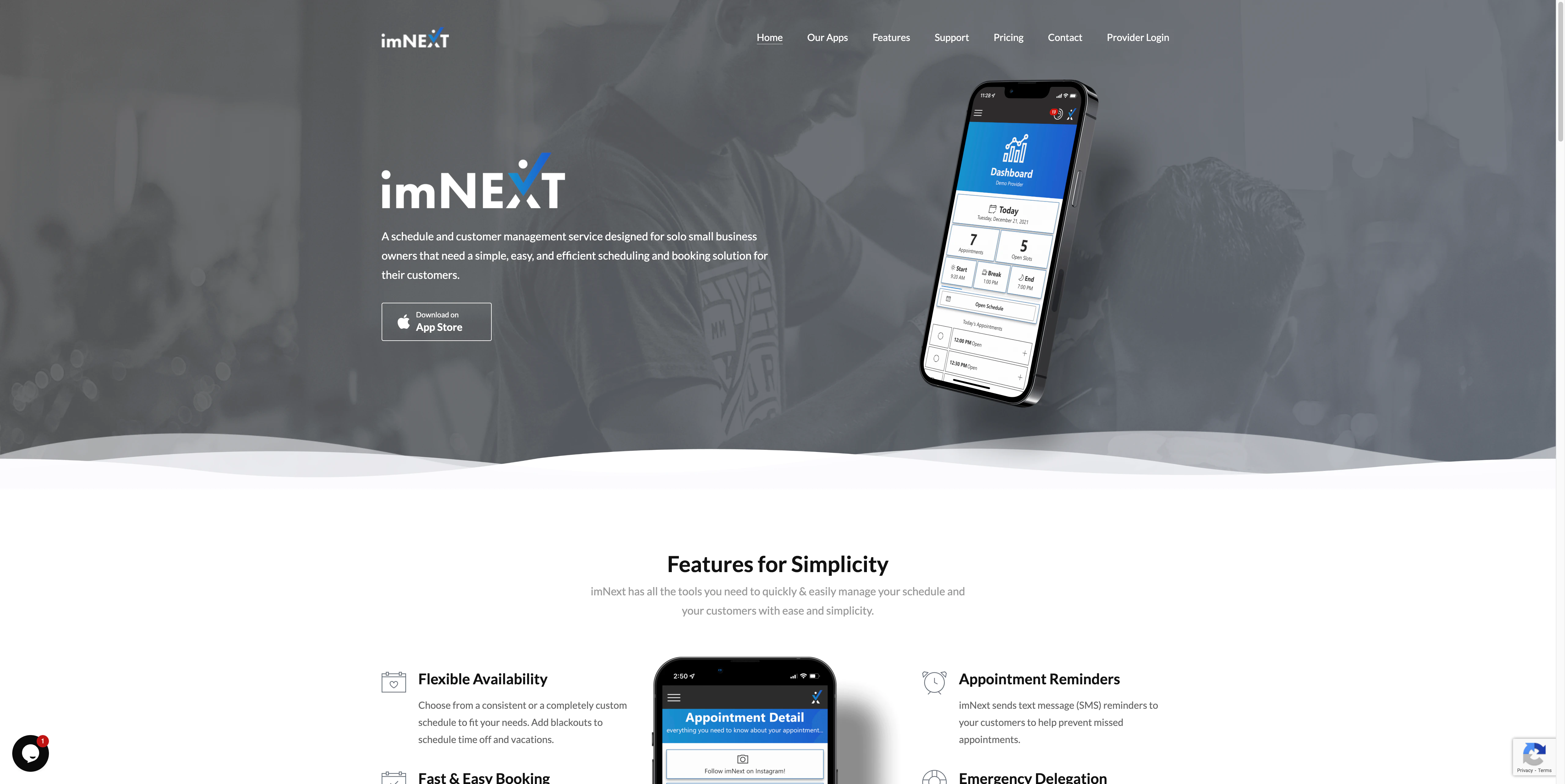 imNext Scheduling